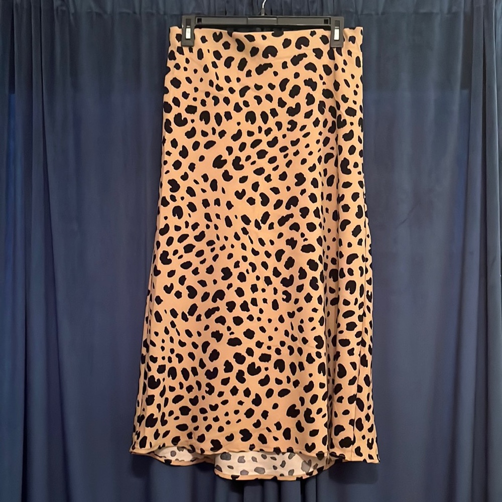 Leopard Print Skirt